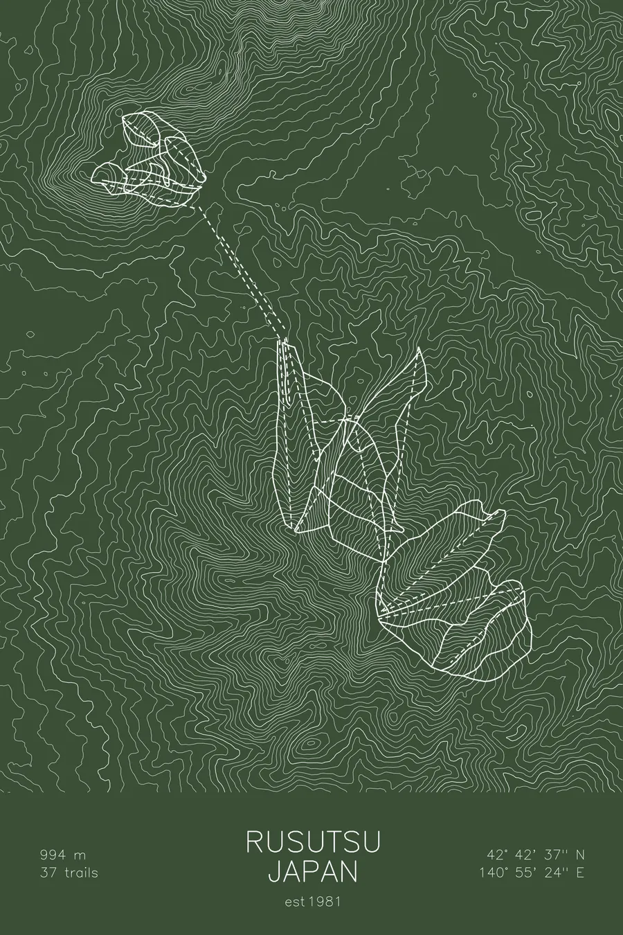 Rusutsu, Green colorway