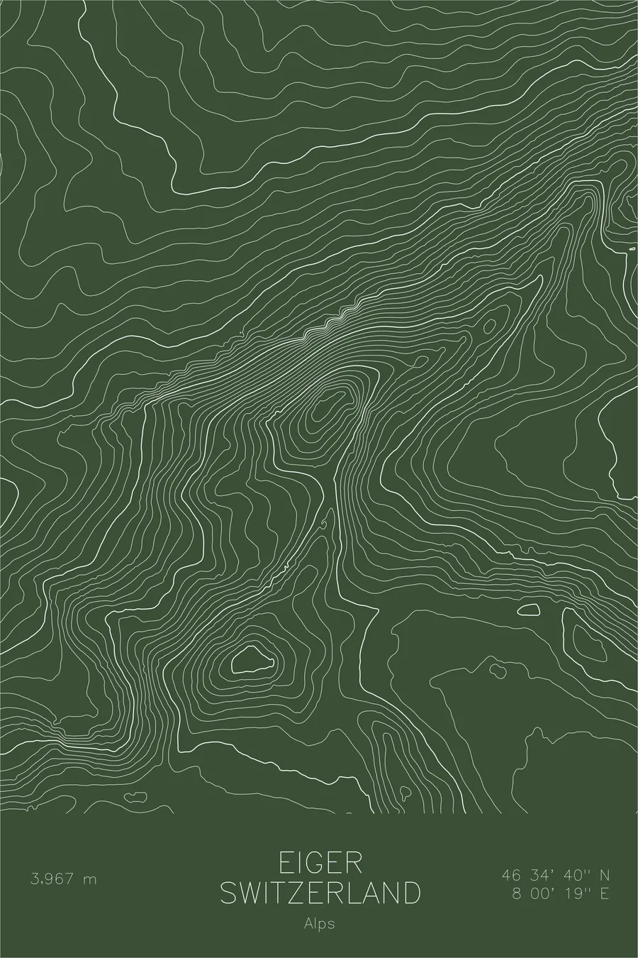 Eiger, Green colorway