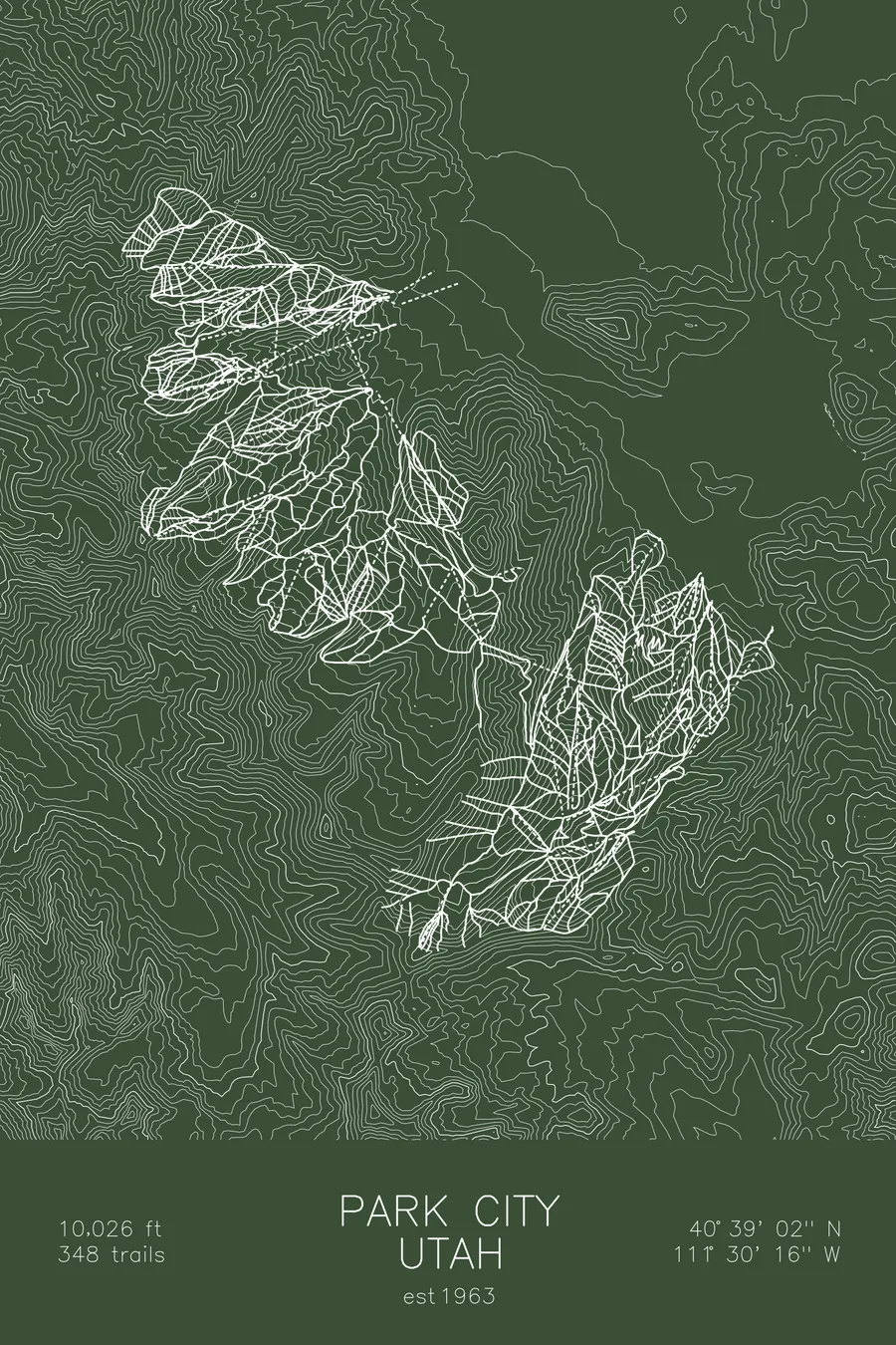 Park City, Green colorway