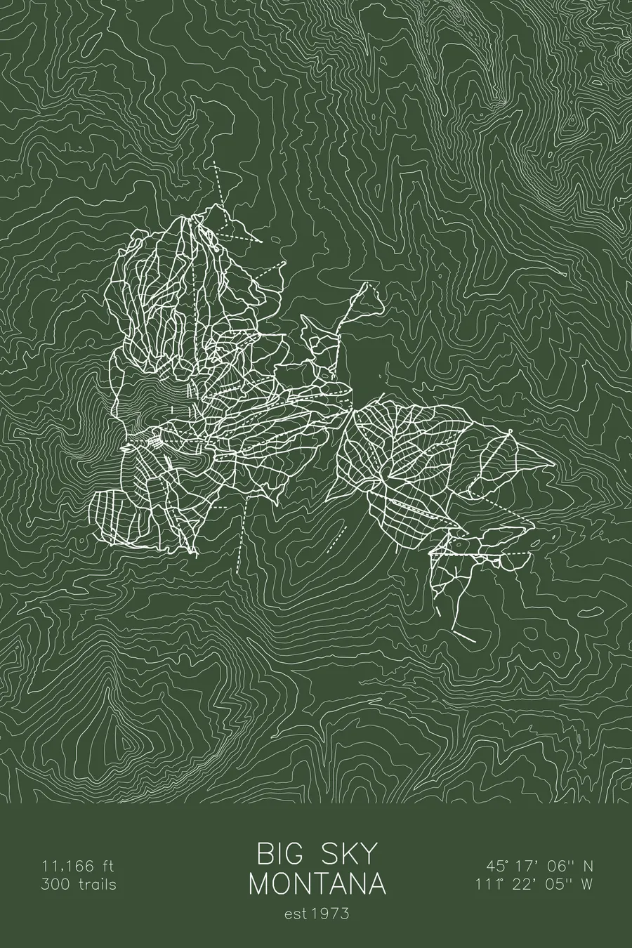 Big Sky, Green colorway