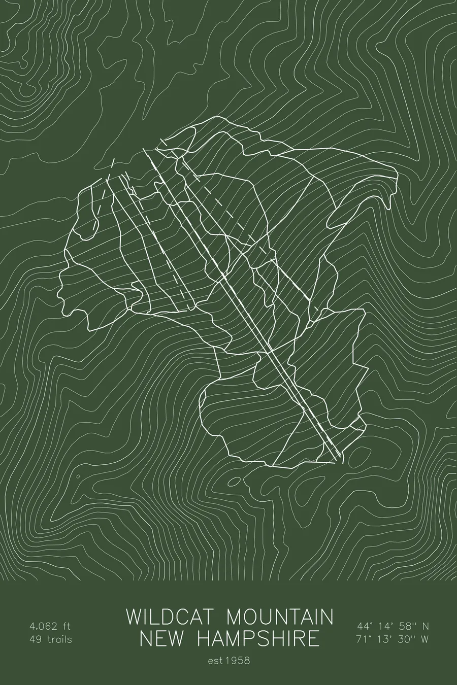 Wildcat Mountain, Green colorway