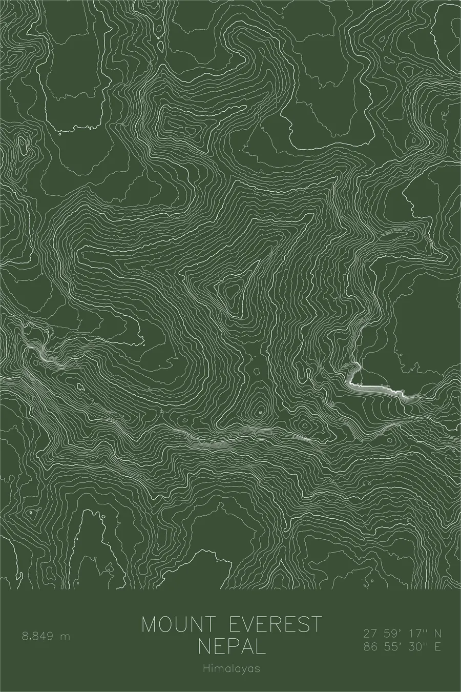 Mount Everest — Green