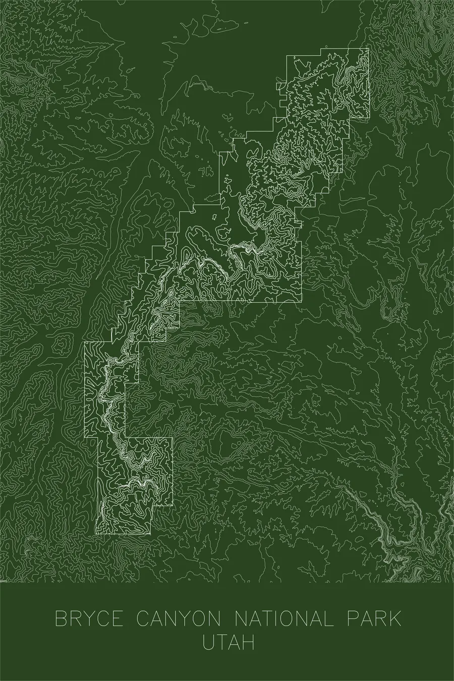 Bryce Canyon National Park — Green