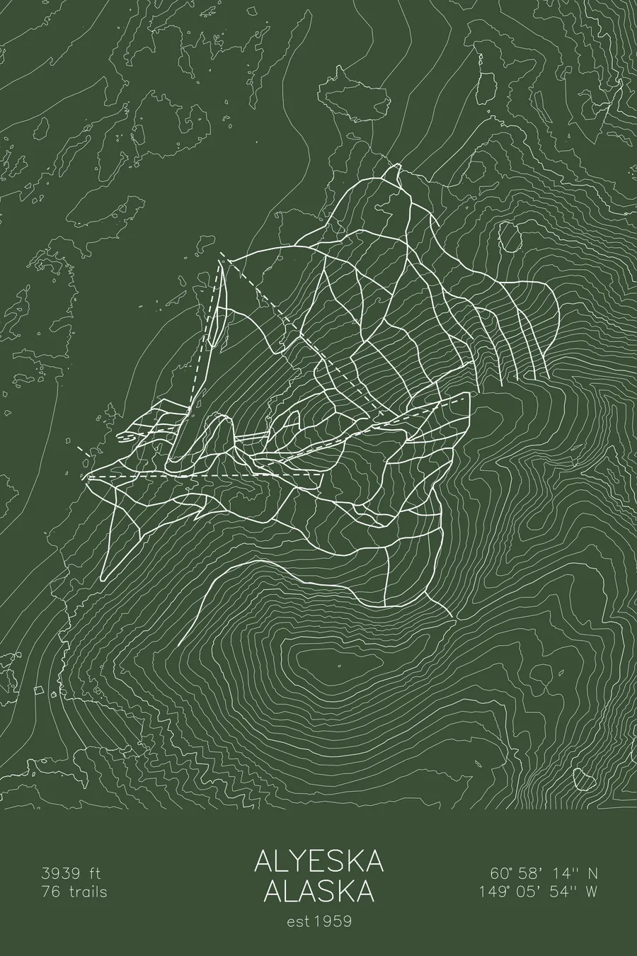 Alyeska, Green colorway
