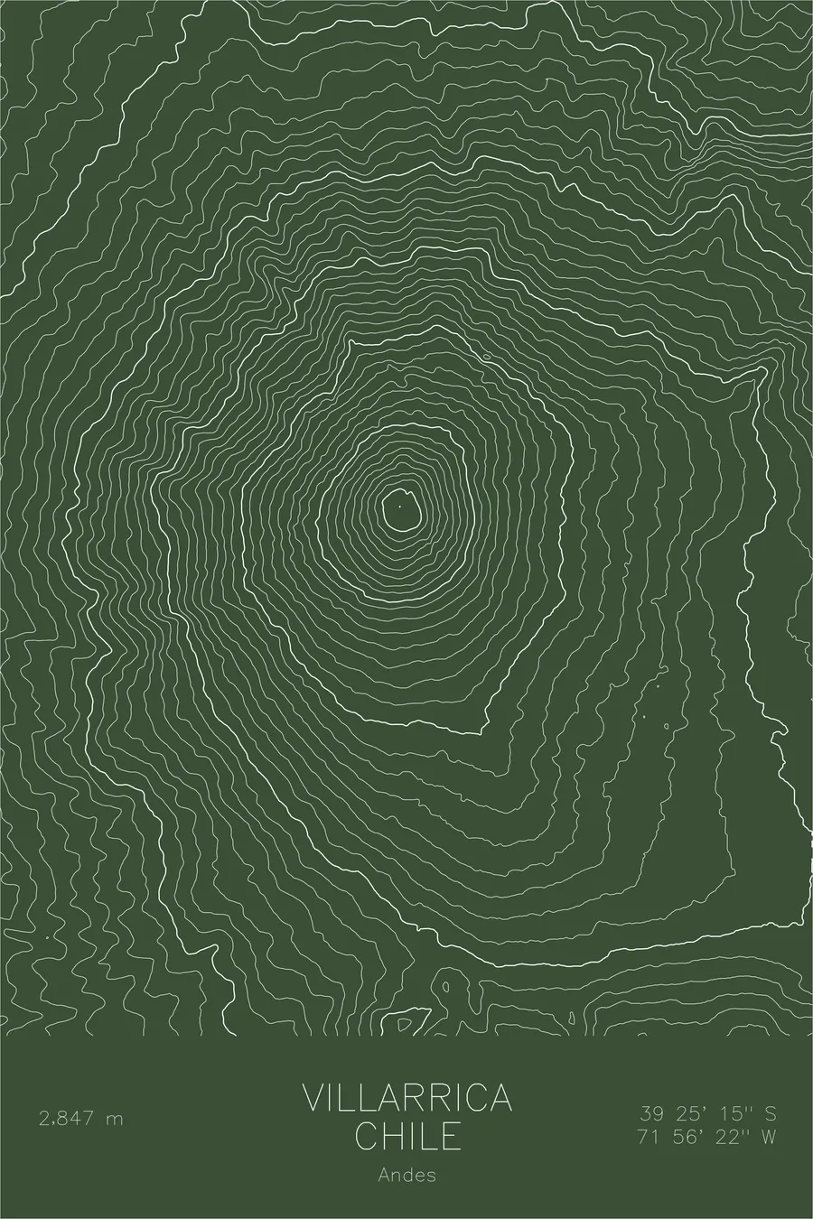 Villarrica, Green colorway
