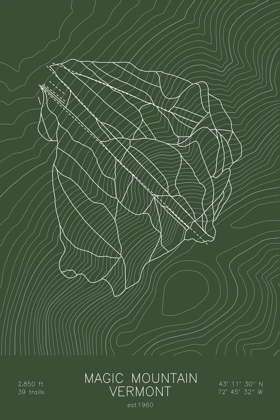 Magic Mountain, Green colorway