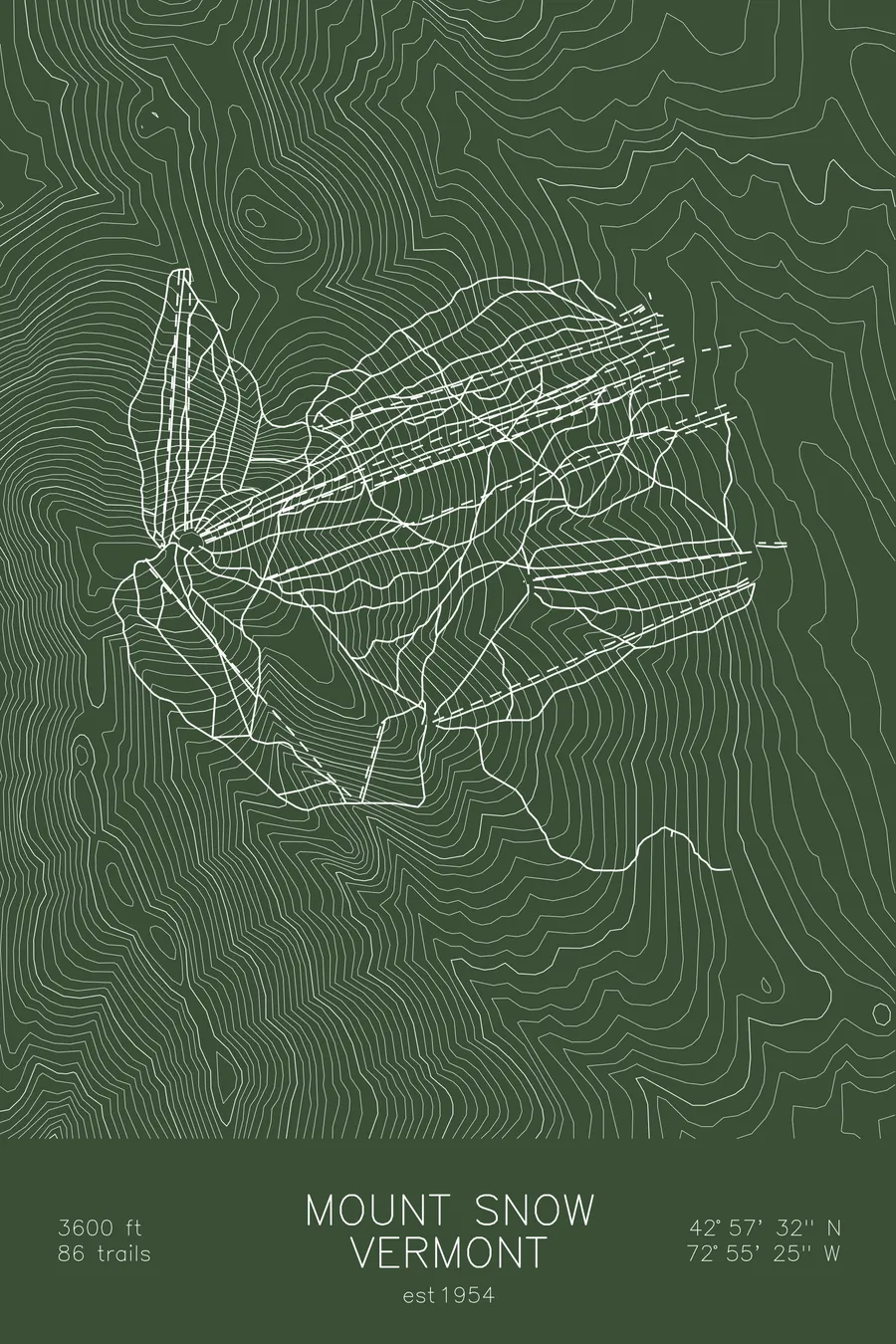 Mount Snow, Green colorway