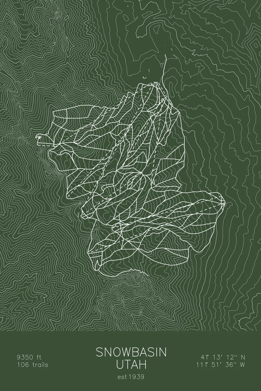 Snowbasin, Green colorway
