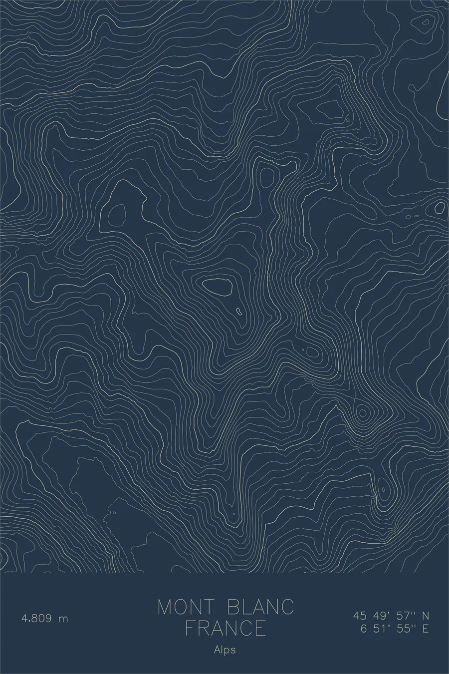 Mont Blanc — Navy