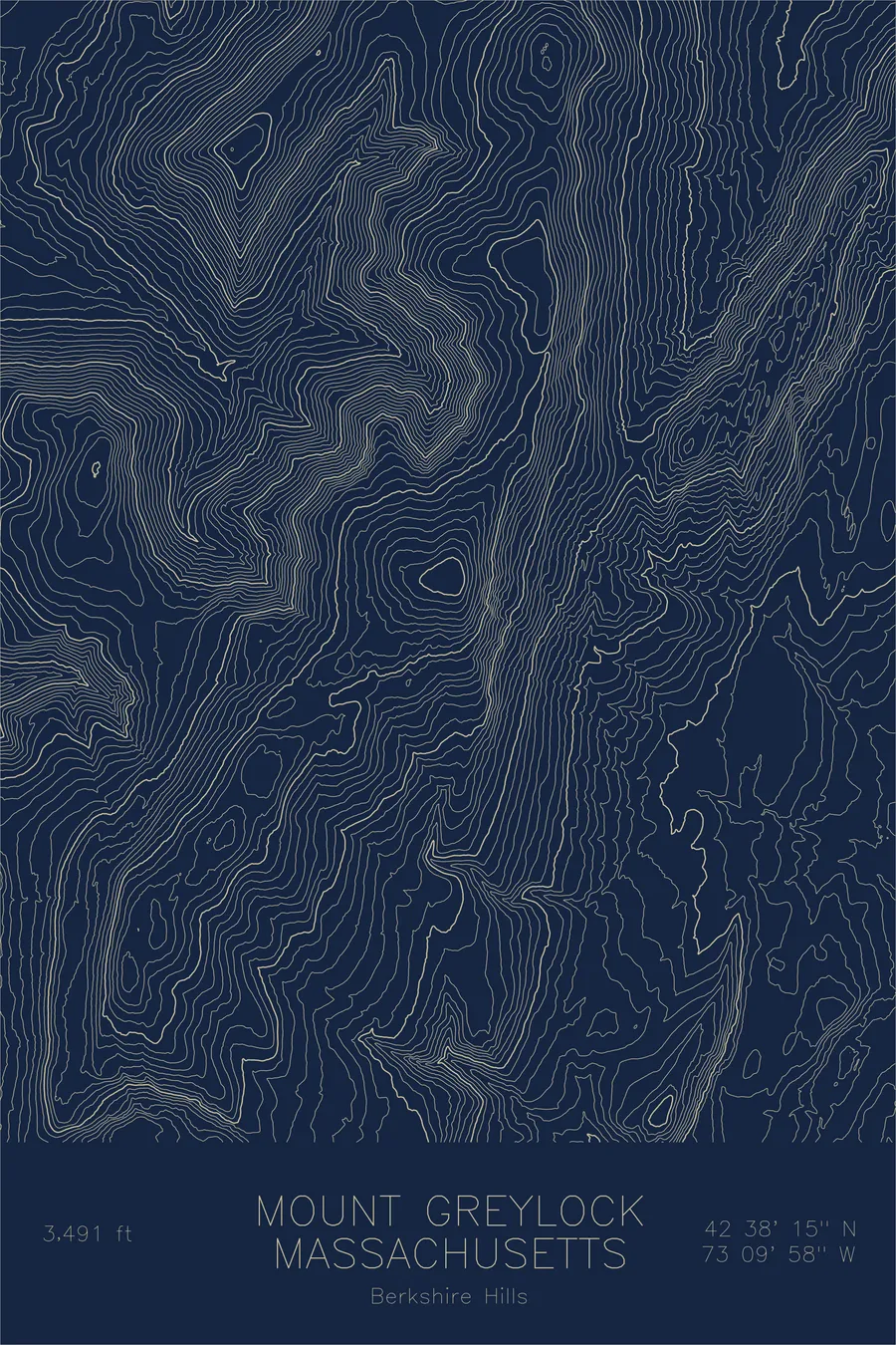 Mount Greylock, Navy colorway