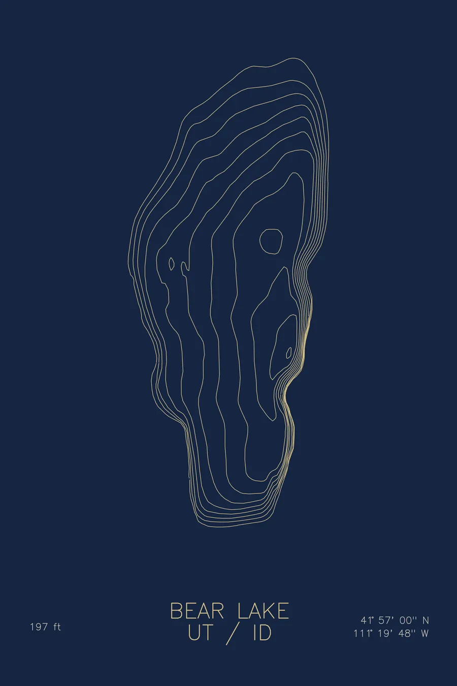 Bear Lake, Navy colorway