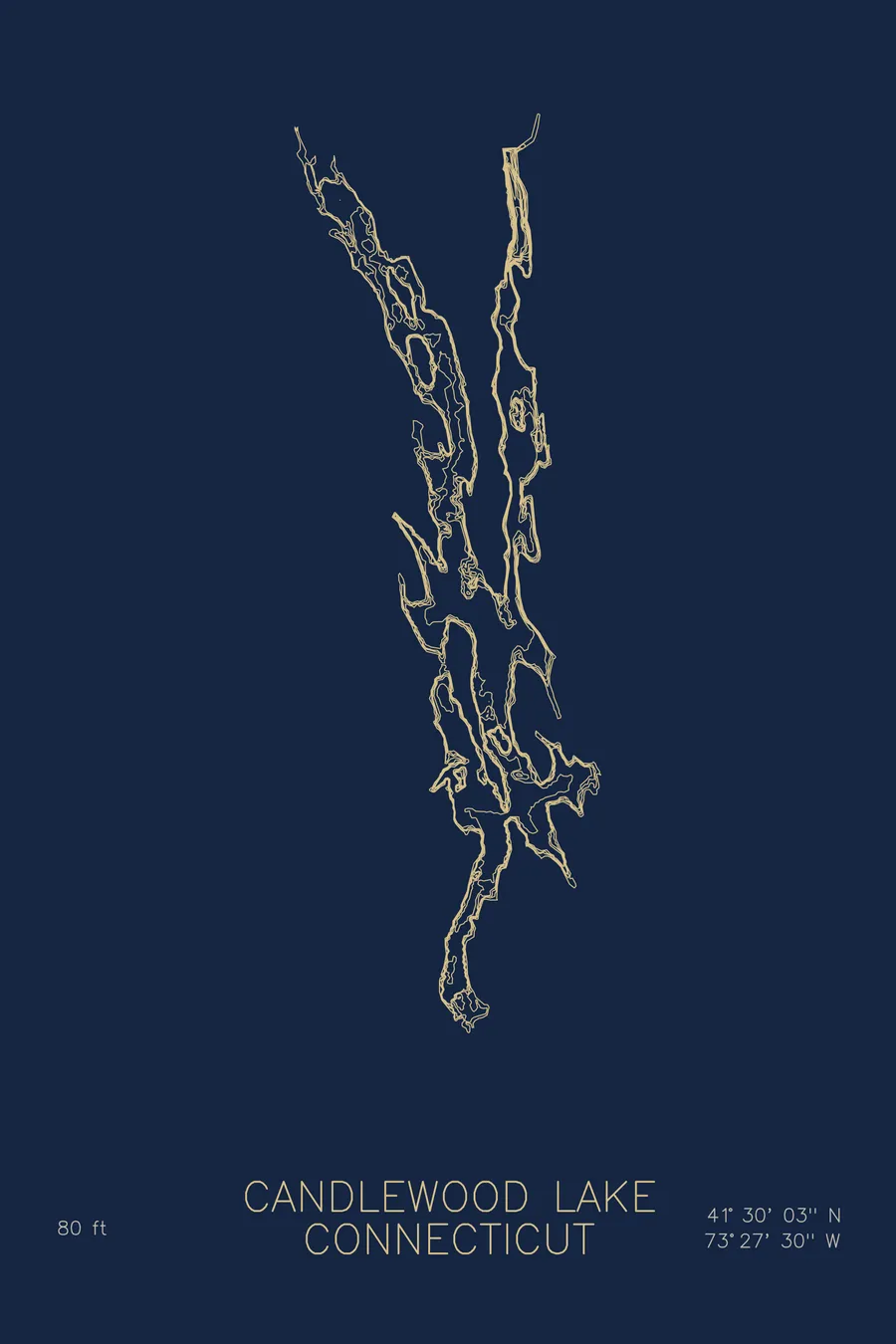 Candlewood Lake, Navy colorway