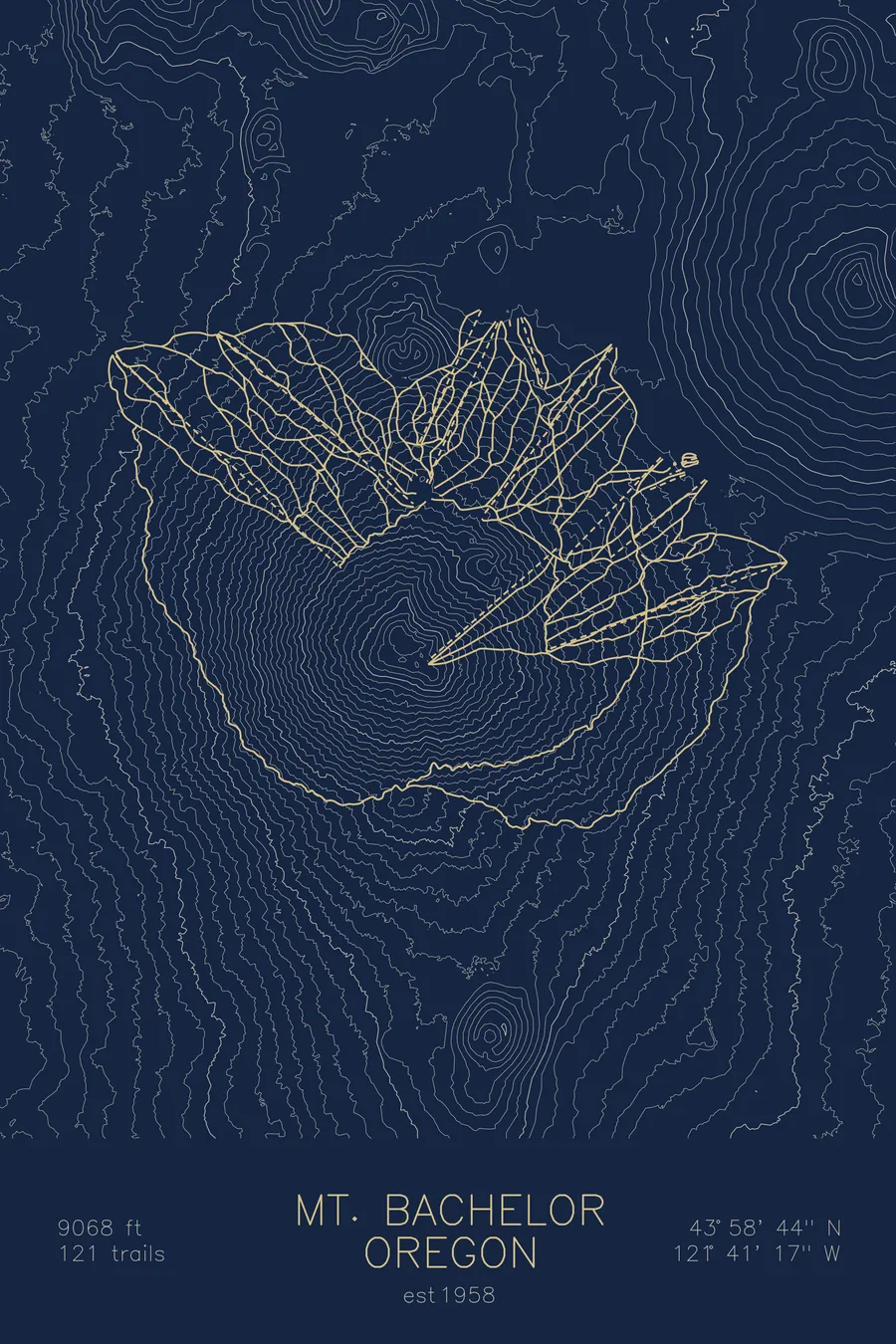 Mt. Bachelor, Navy colorway