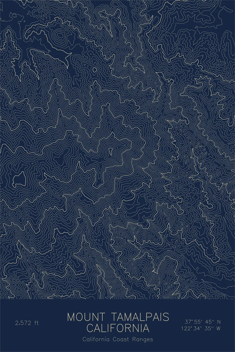 Mount Tamalpais, Navy colorway