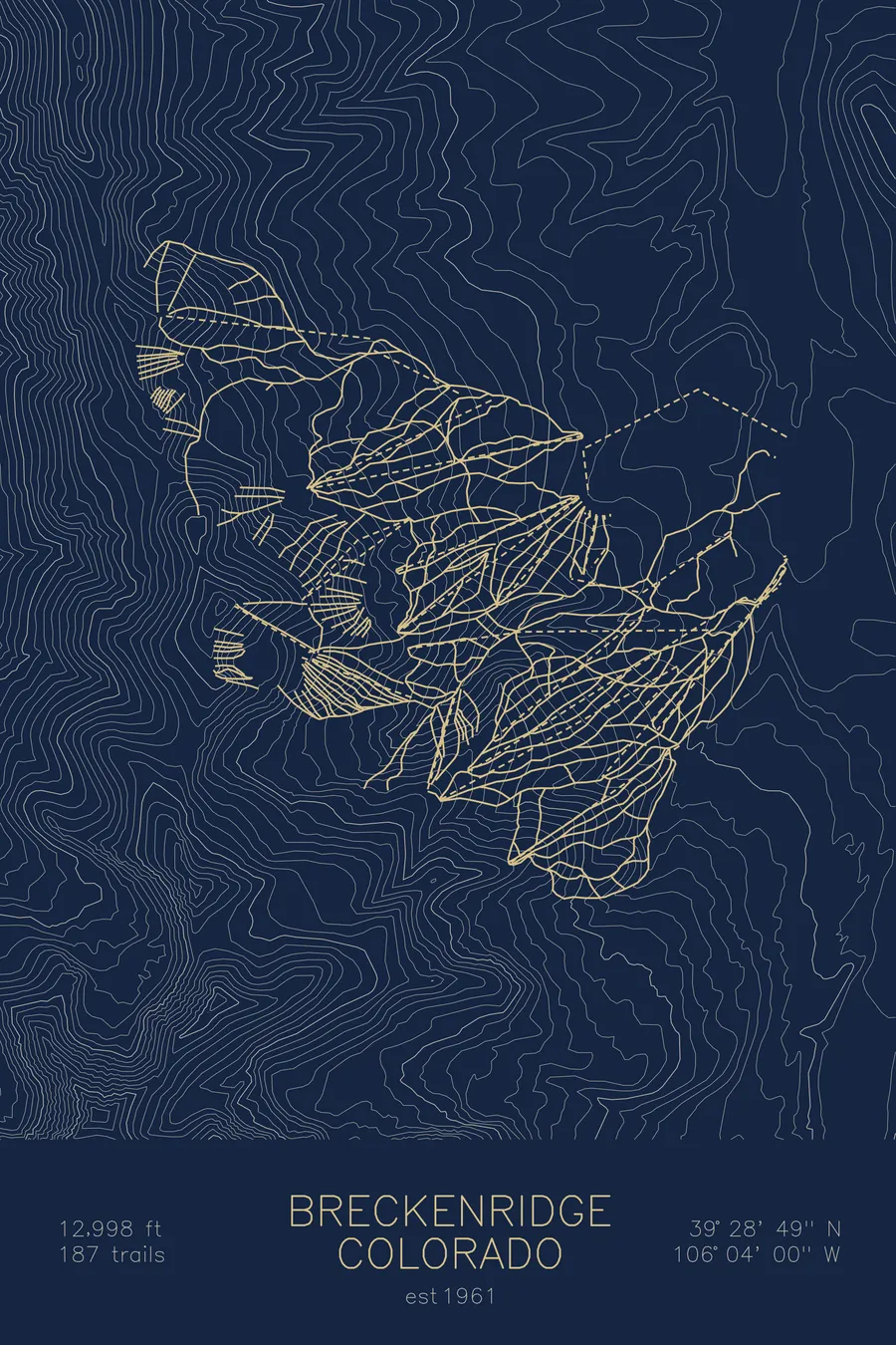 Breckenridge, Navy colorway