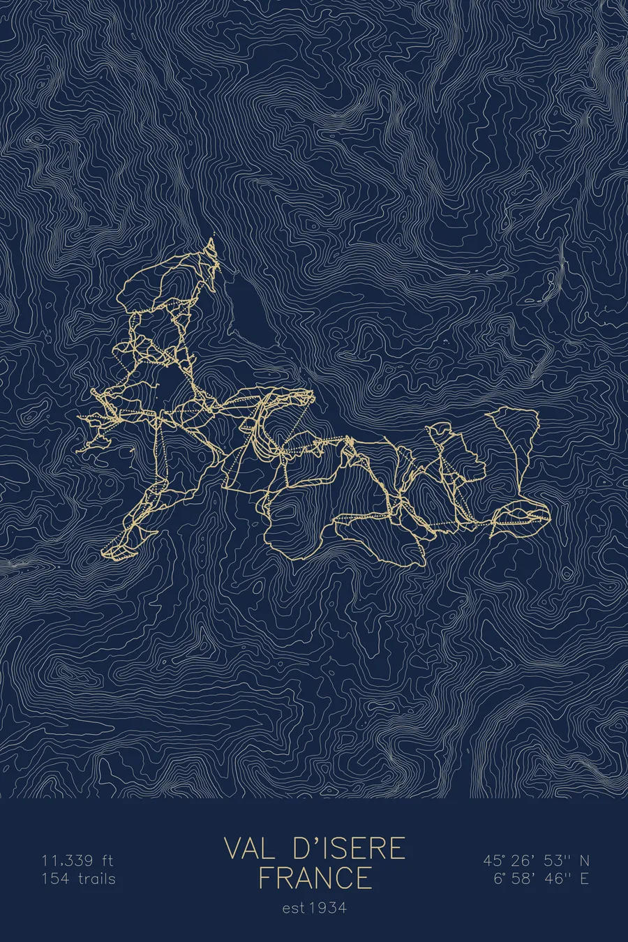 Val d'Isère, Navy colorway
