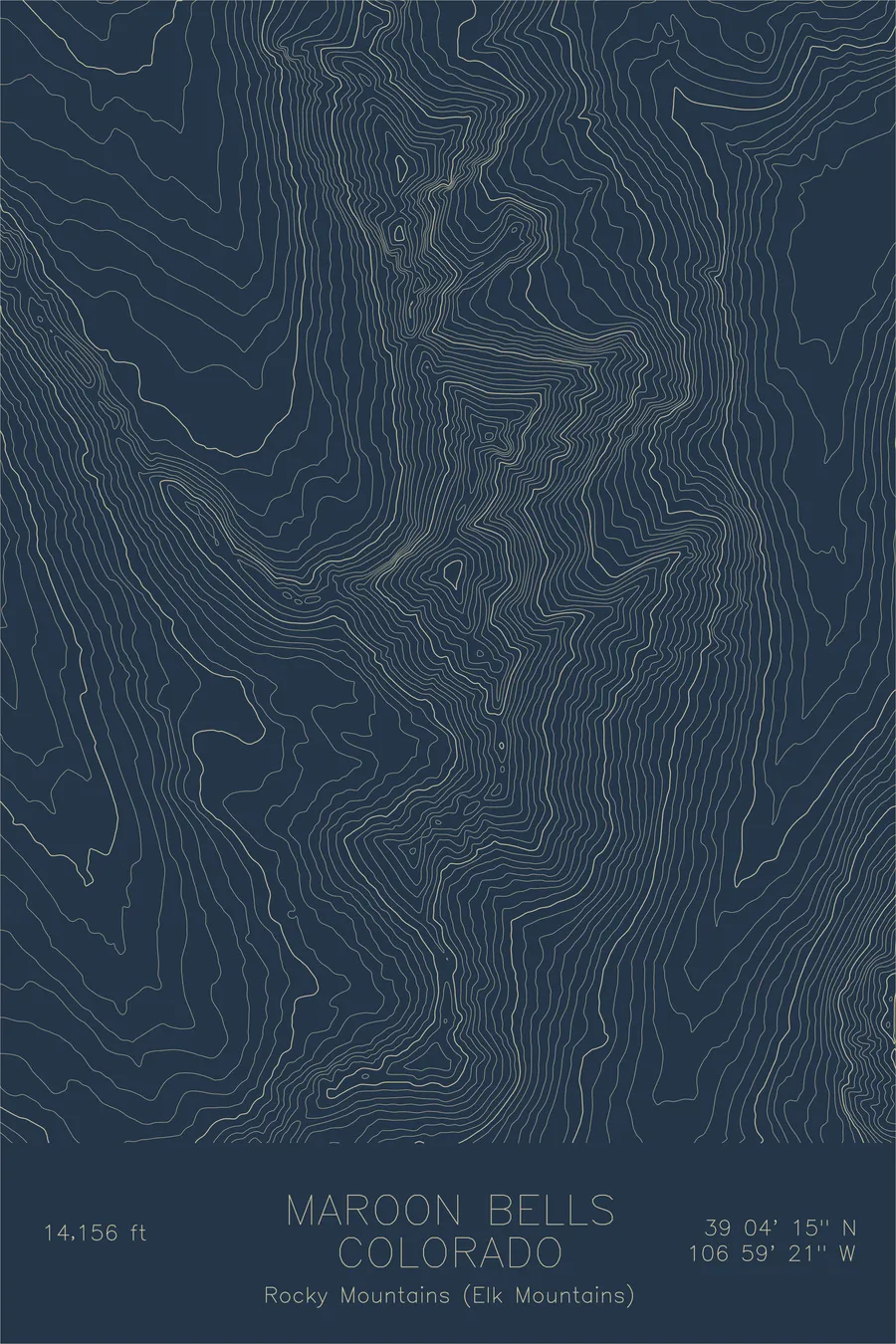 Maroon Bells — Navy