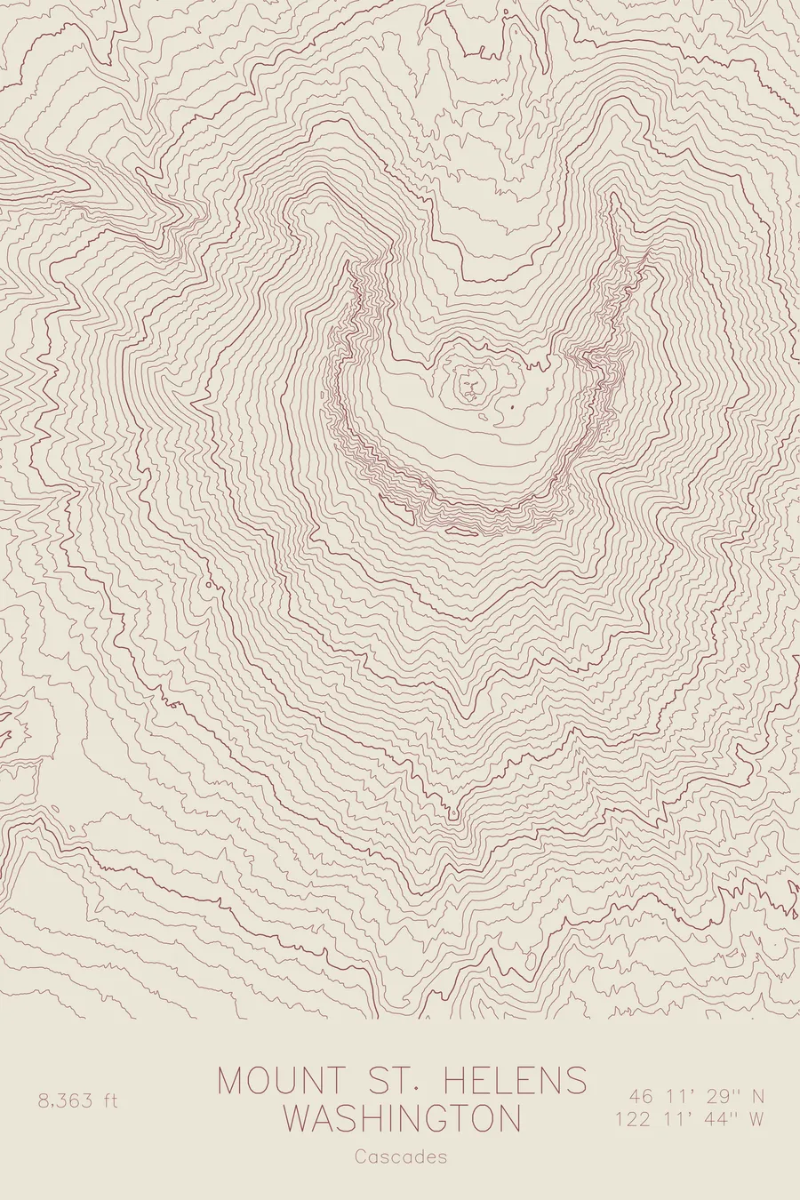 Mount St. Helens, Tan colorway