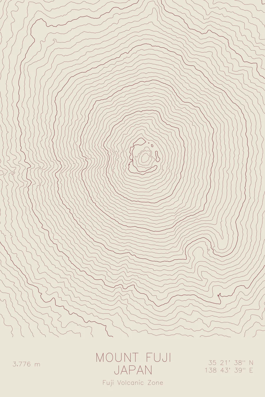 Mount Fuji, Tan colorway