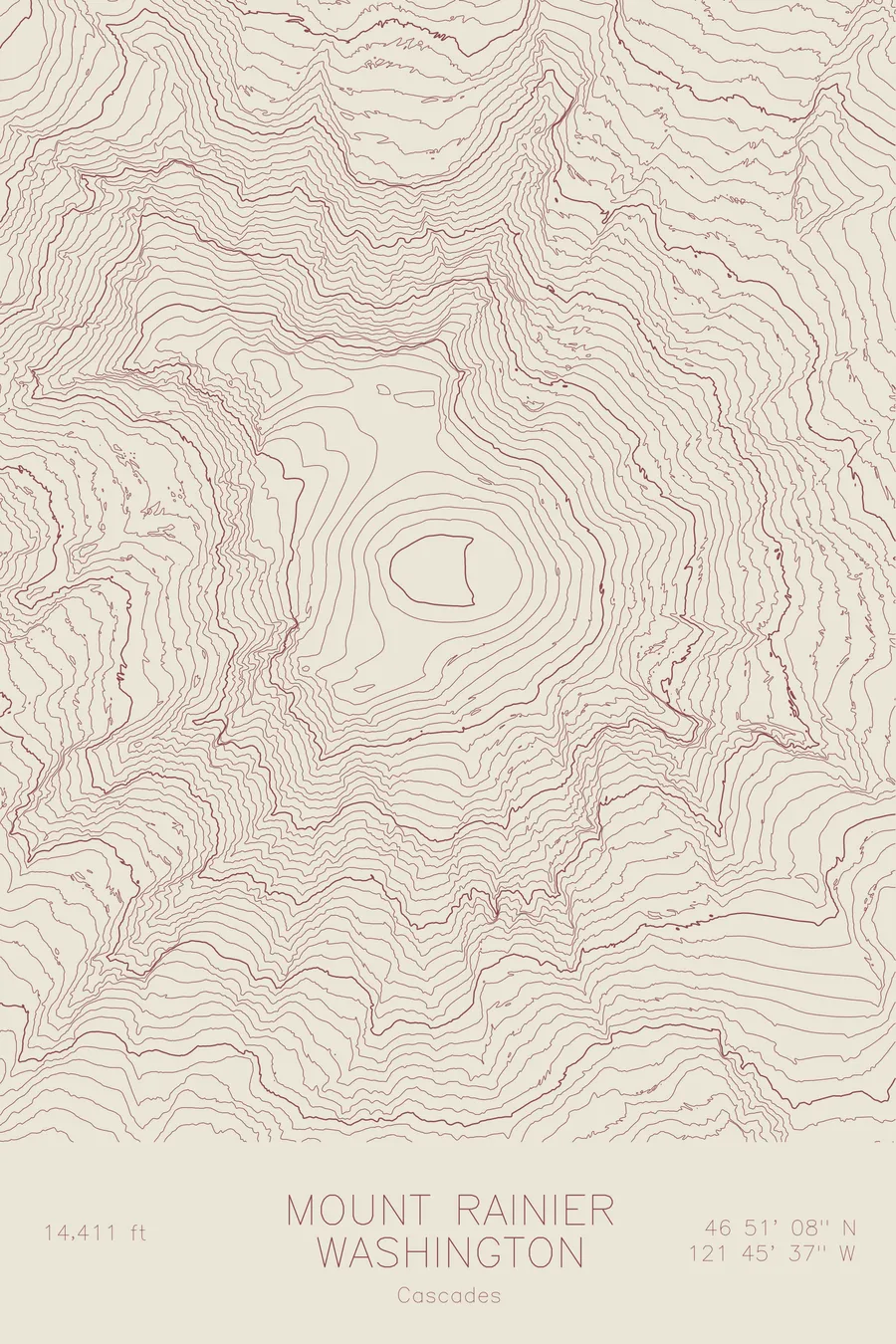 Mount Rainier, Tan colorway