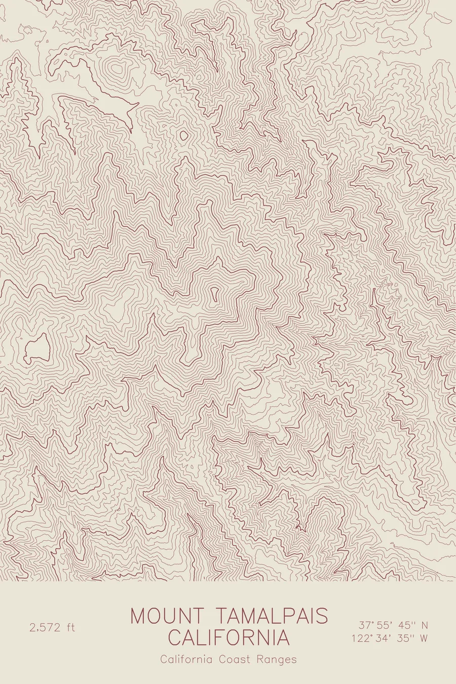 Mount Tamalpais, Tan colorway