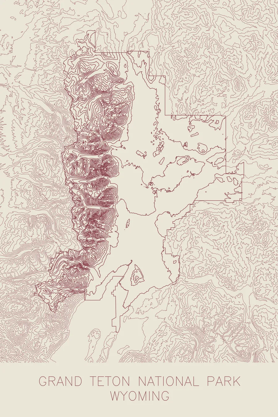 Grand Teton National Park, Tan colorway